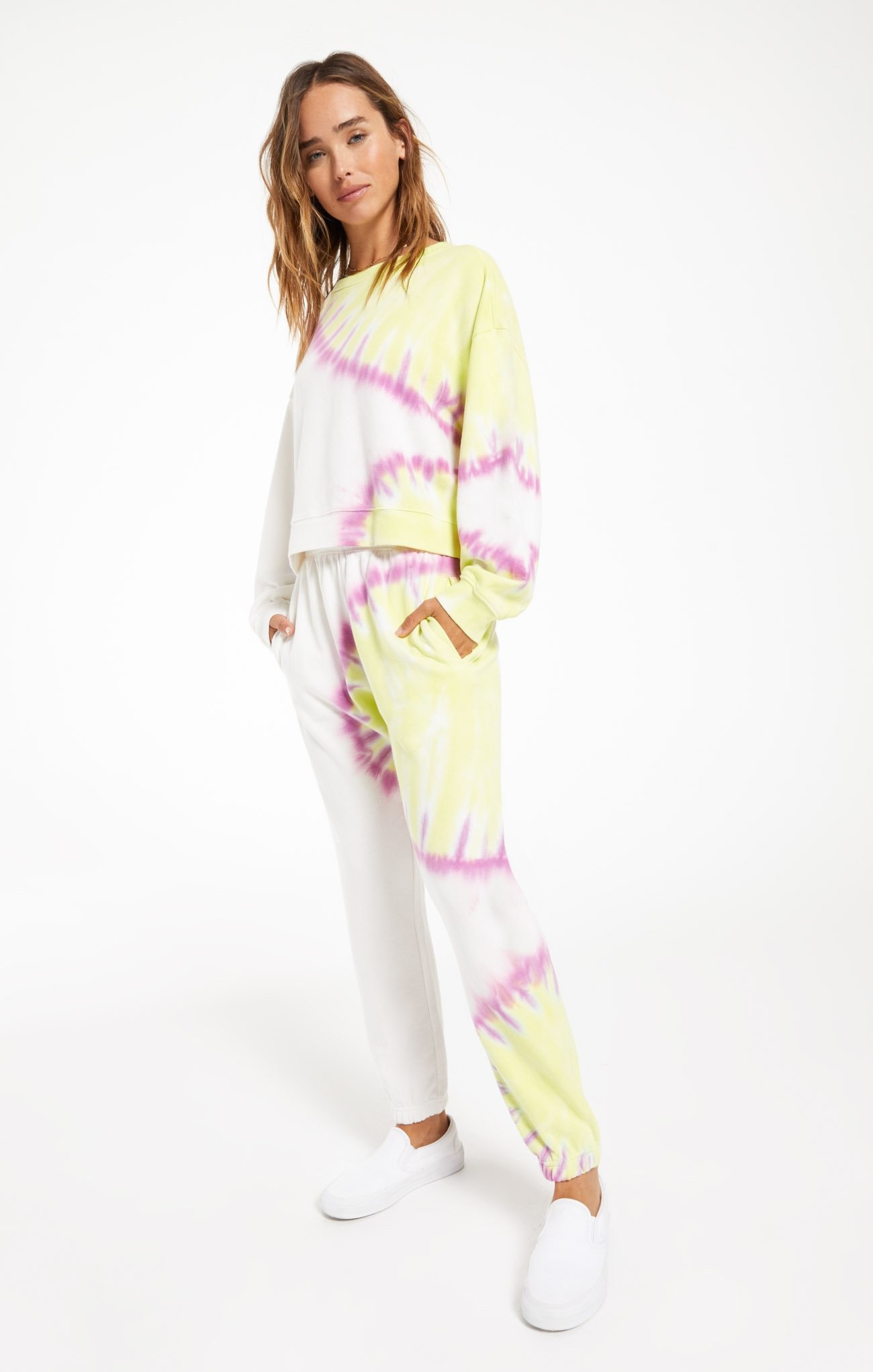 z supply tie dye sweatshirt