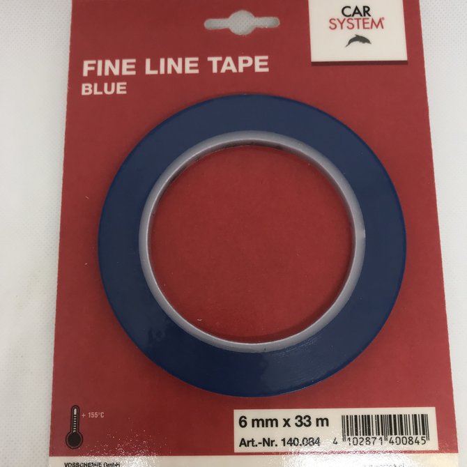 Linierband Fine Line Tape 55m Roll 9mm Car Paint Painting Professional 