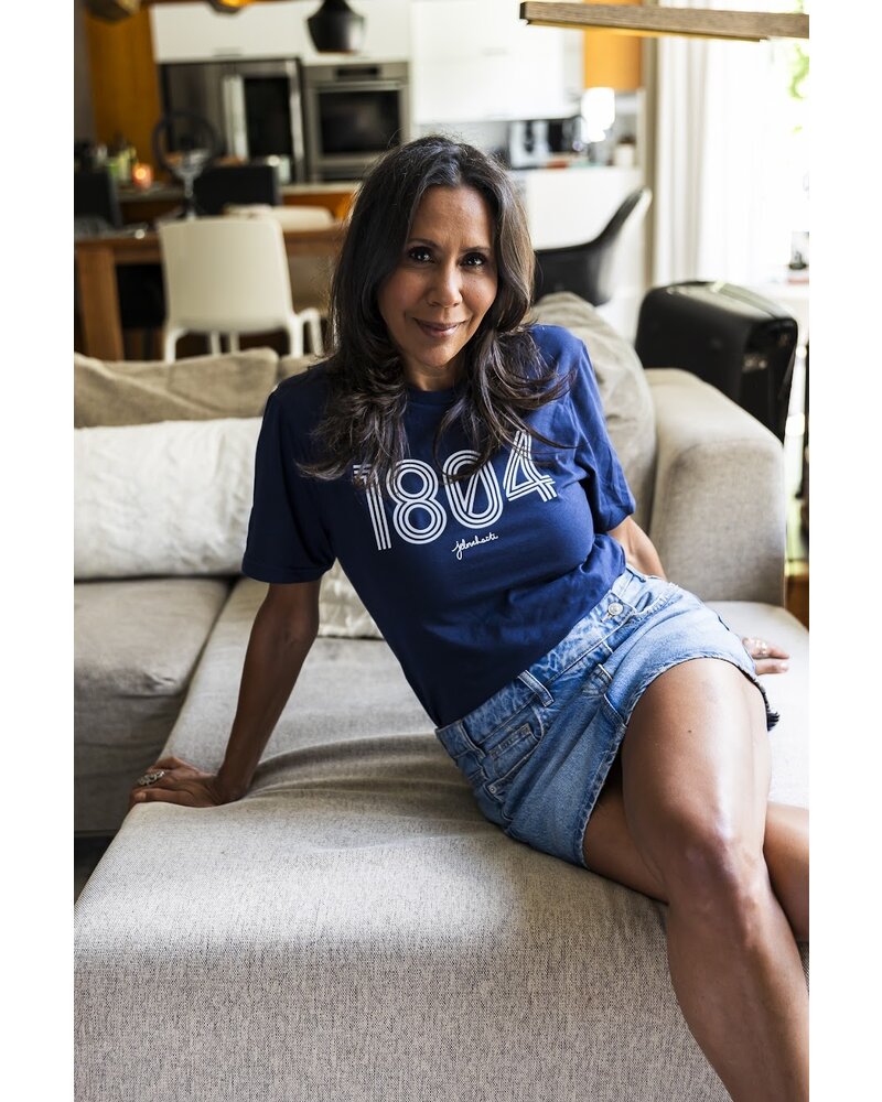 Le t-shirt 1804 bleu électrique, édition Jeux Olympiques