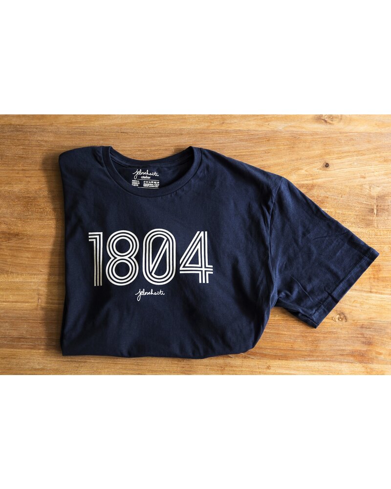 Le t-shirt 1804 bleu électrique