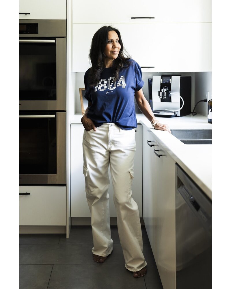 Le t-shirt 1804 bleu électrique