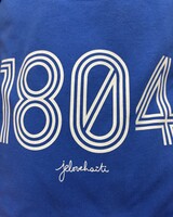 Le t-shirt 1804 bleu électrique, édition Jeux Olympiques