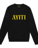 Le crewneck Ayiti - Histoire de chefs | noir, black