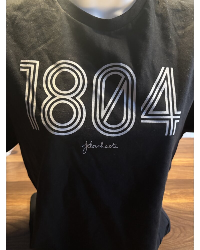 Le t-shirt 1804 noir, édition spéciale.