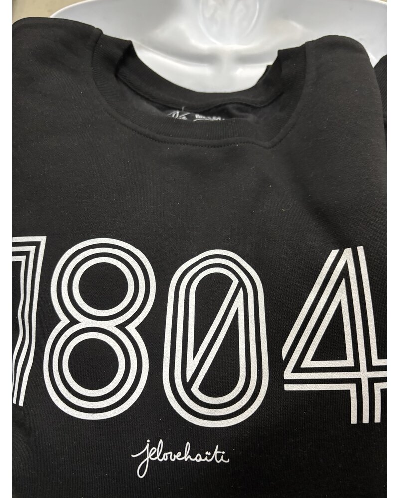 Le crewneck 1804 édition spéciale   | noir, black