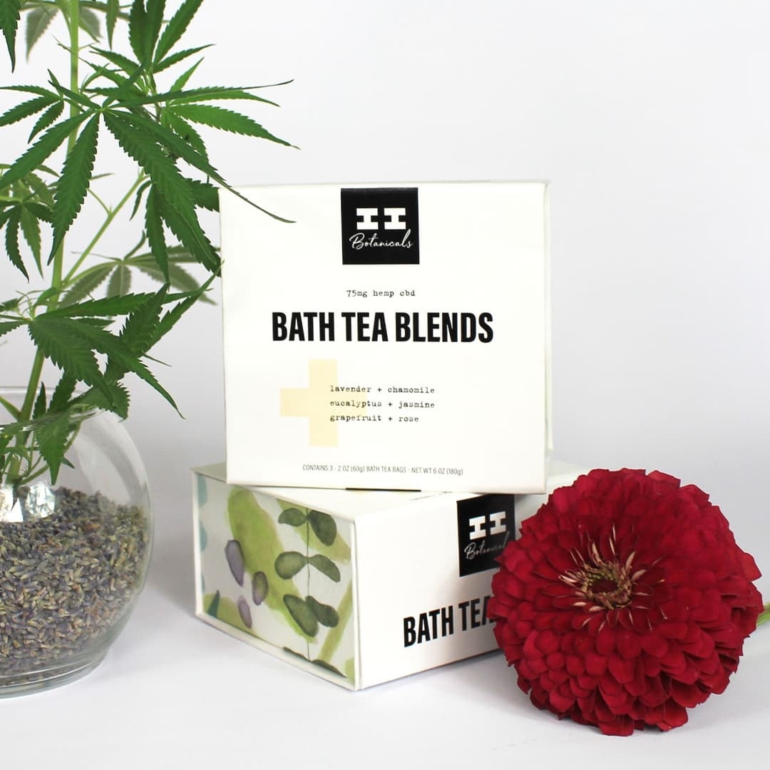 I & I Botanicals CBD BATH TEA BLEND | SET