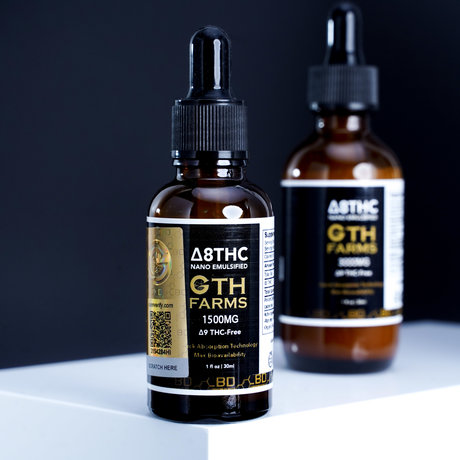 Georgetown Hemp | GTH D8 TINCTURES | 2 OPTIONS |