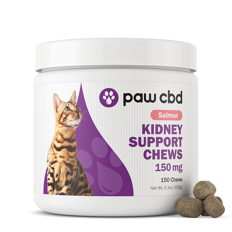 cbdMD | PAW CBD | KIDNEY SUPPORT CHEWS FOR CATS | 2 LEVELS |