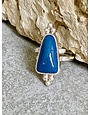 Leland Blue Sterling Ring - Size Adj
