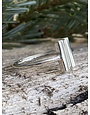 Double Bar Sterling Ring - Size 7