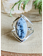 Dendritic Agate Ring - Size 8