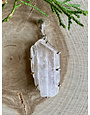 Danburite Crystal Sterling Pendant- RP