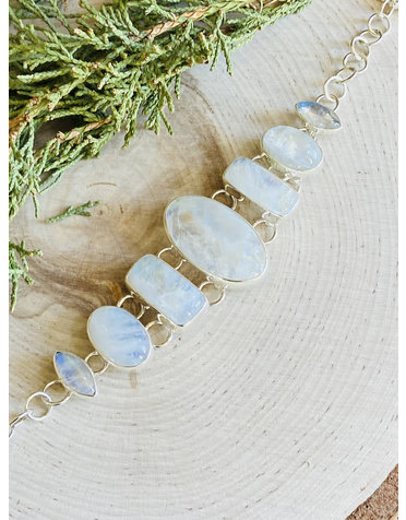 Larimar Sterling Toggle Bracelet - Silver Fox Jewelry