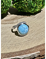 Marahlago Adella Larimar Sterling Ring Sz 7