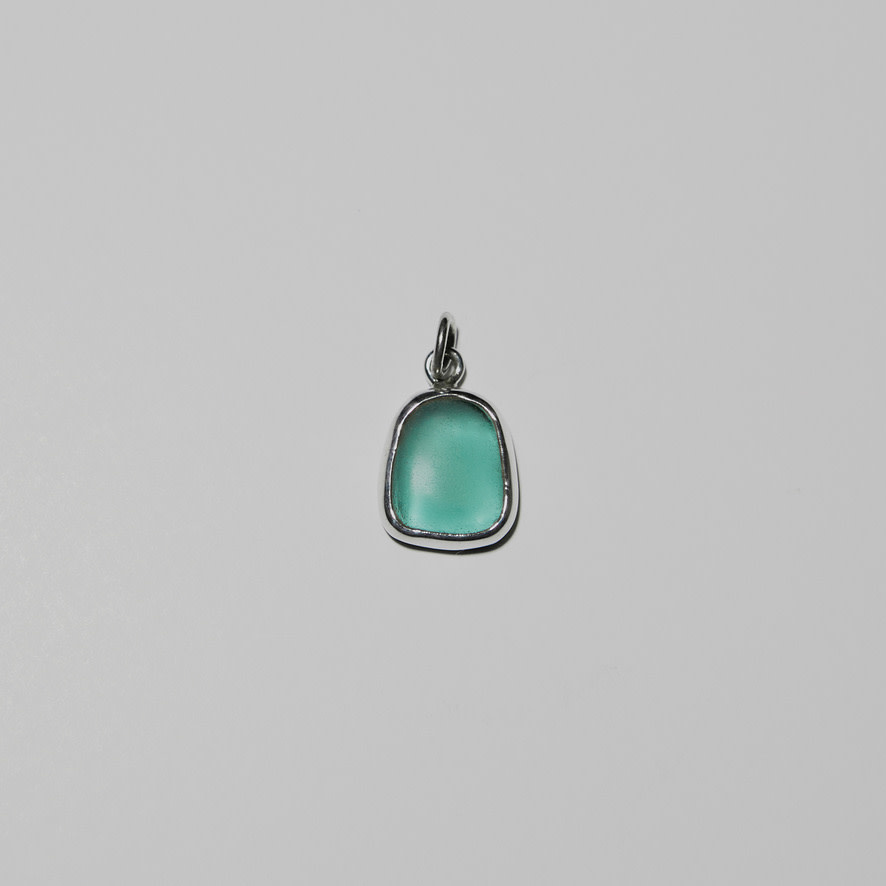 Beach Glass Green Pendant