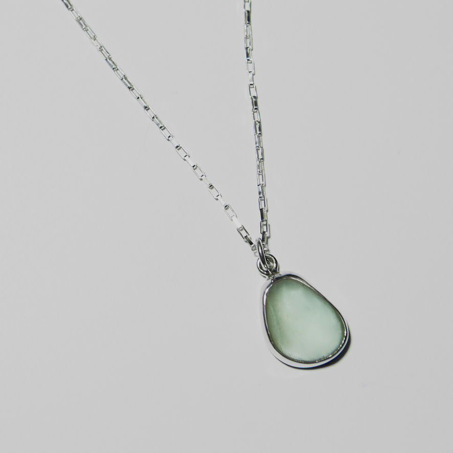 Beach Glass Green Pendant