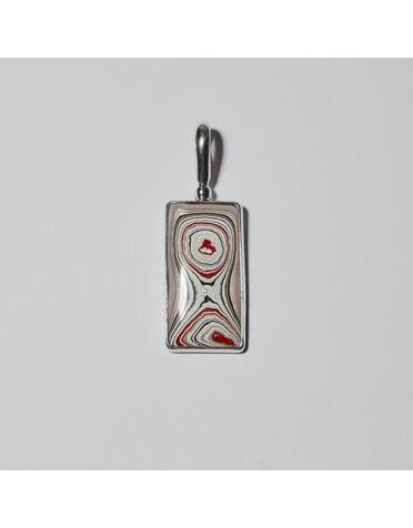 Rectangle Fordite Pendant