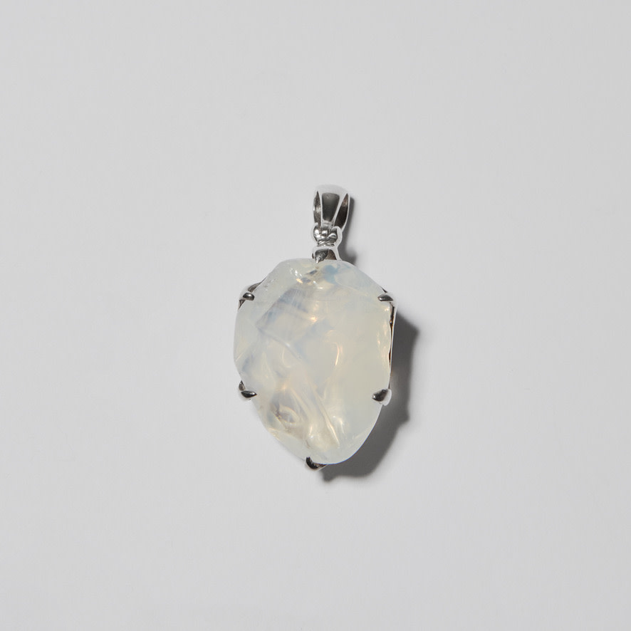 Moon Quartz Sterling Pendant