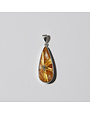 Rutilated Quartz Long Teardrop Pendant