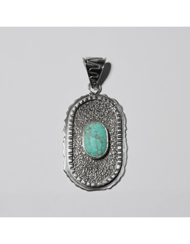 Turquoise & Sterling Pendant