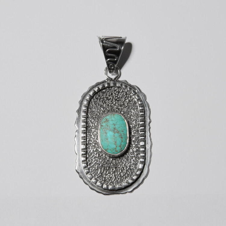 Turquoise & Sterling Pendant