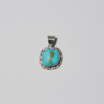 Turquoise Sterling Pendant