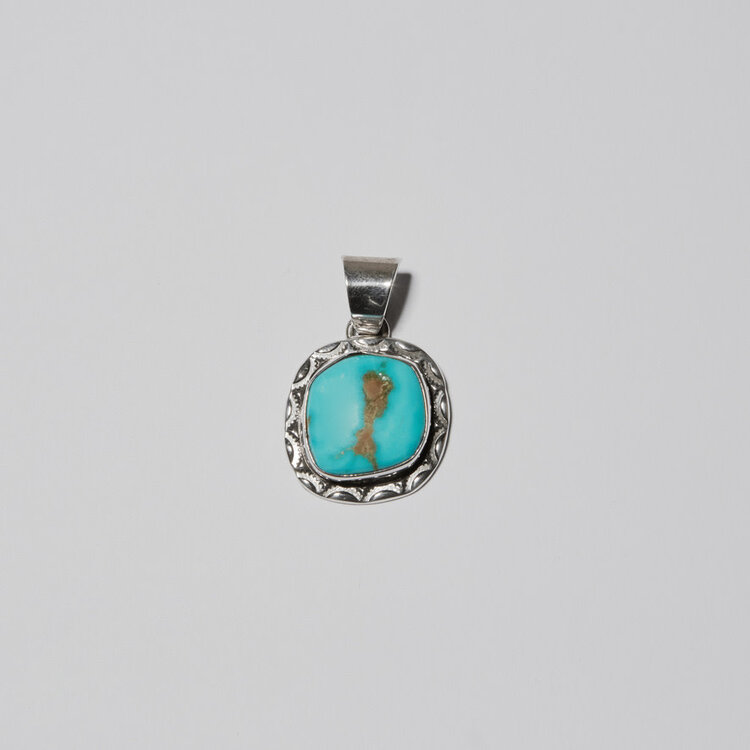 Turquoise Sterling Pendant