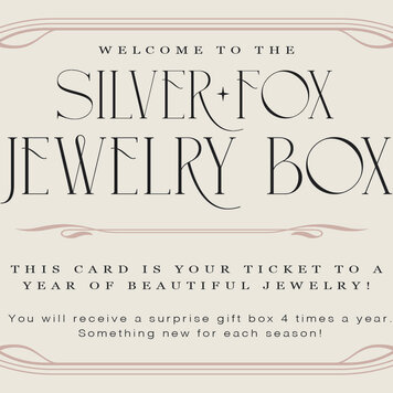 Silver Fox Jewelry Box $1000 Silver Fox Jewelry Box $1000
