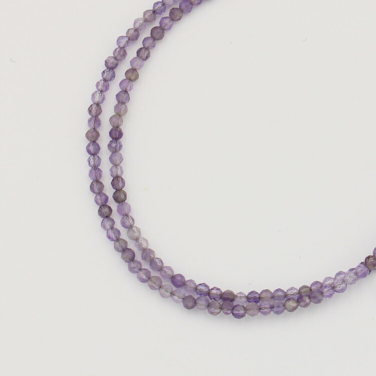 Dainty Gemstone Beaded Sterling Bracelet