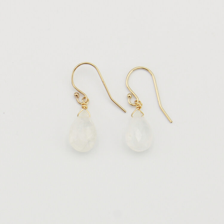 A Drop of Goodness GF Moonstone Earrings