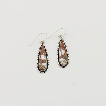 Wild Horse Teardrop Sterling Earrings