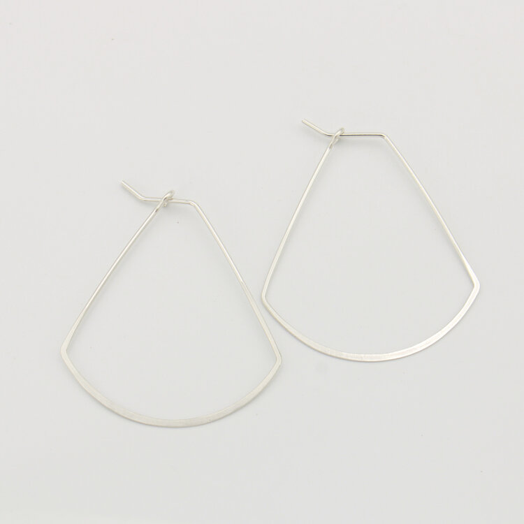 Wire Bell Hoops