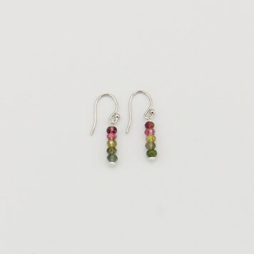 Tourmaline Beads Drop Earrings