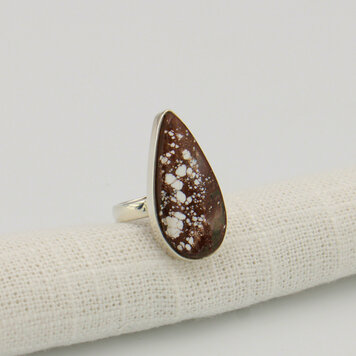 Nugent Wild Horse Teardrop Ring Sz 7