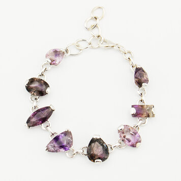 Super Seven Sterling Bracelet Adj