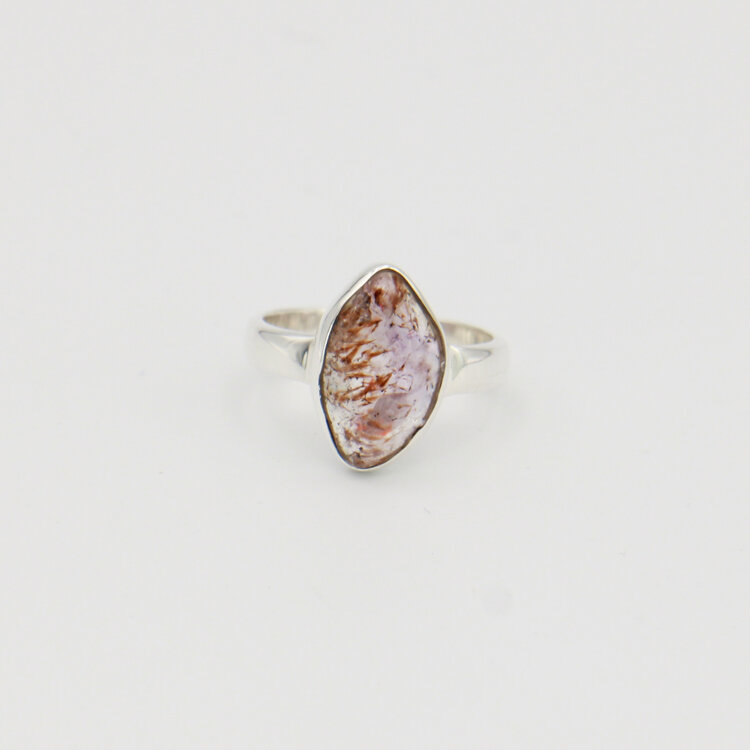 Super Seven Marquis Sterling Ring Sz 7