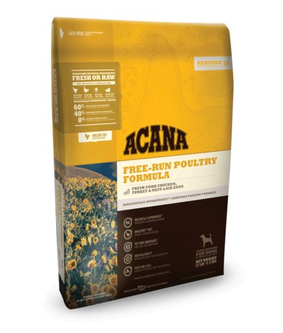 Acana Heritage Free-Run Poultry Formula Grain-Free Dog Food
