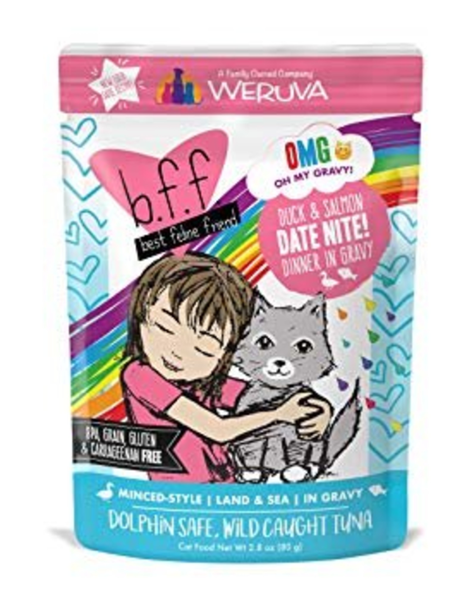 Weruva Bff Omg Date Night Cat Food Pouch 2 8 Oz City Bark