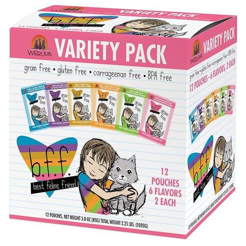 bff omg cat food pouches