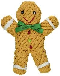 Jax & Bones Gingerbread Holiday Rope Toy