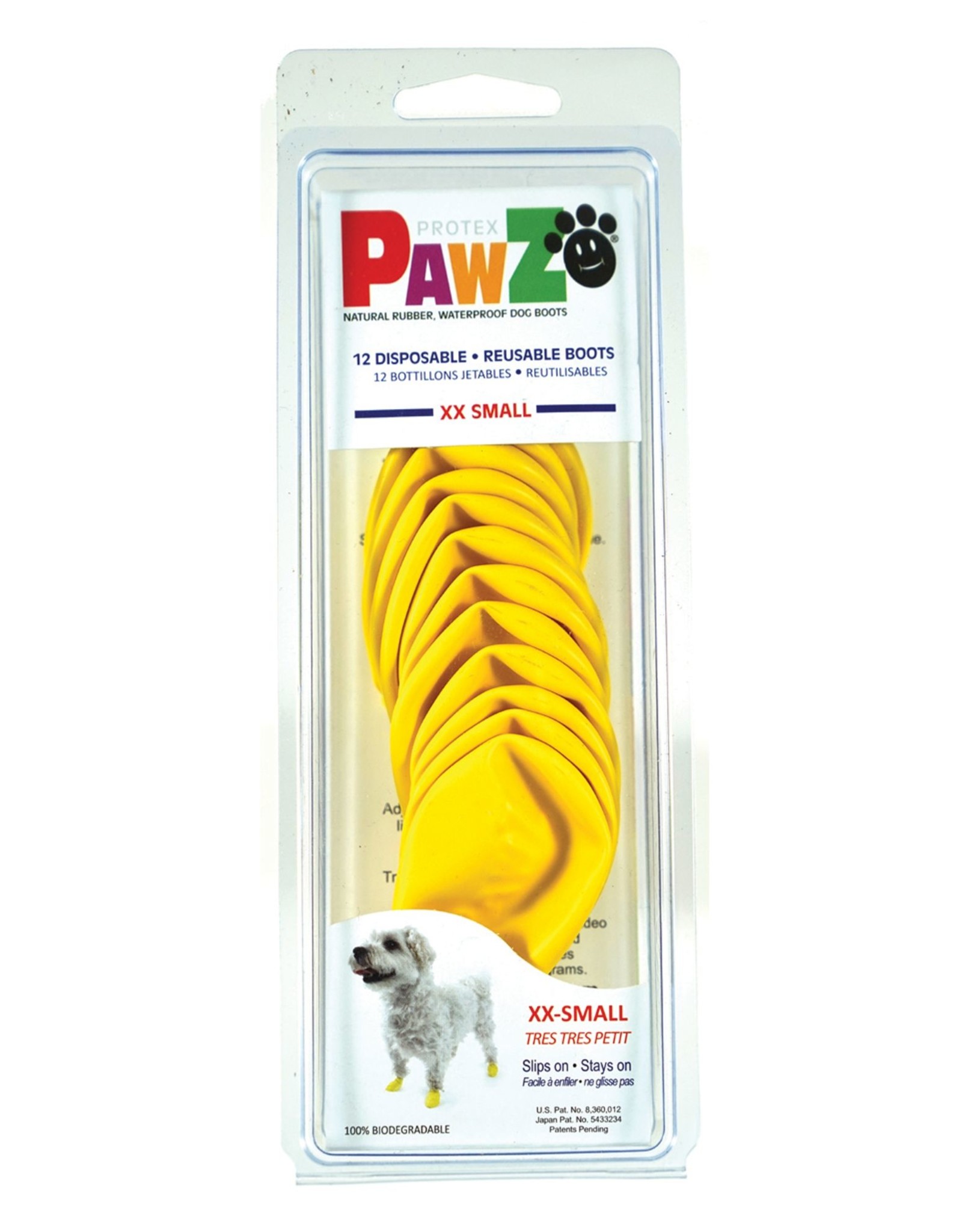 PawZ Disposable Rubber Dog Boots City Bark