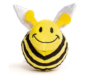 squeaky bee dog toy