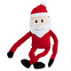 Zippy Paws Holiday Crinkle Santa Plush Dog Toy