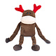 Zippy Paws Holiday Crinkle Reindeer Plush Dog Toy