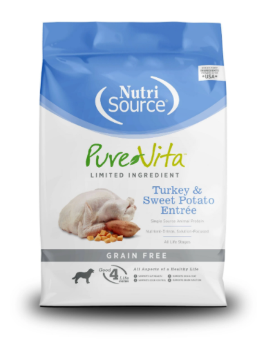 pure vita turkey sweet potato