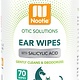 Nootie Deodorizing Ear Wipes for Cats & Dogs - Cucumber Melon, 70 count
