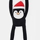 Zippy Paws Holiday Penguin Ropetugz Dog Toy