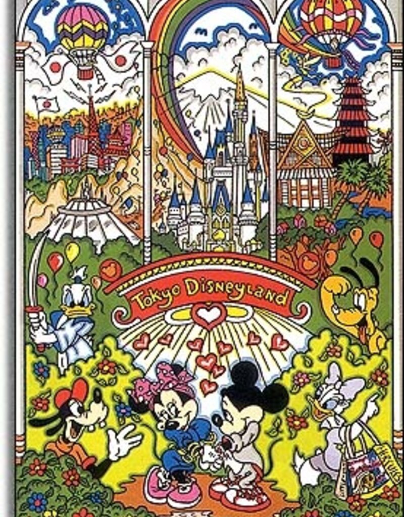 Fazzino Tokyo Disneyland by Charles Fazzino