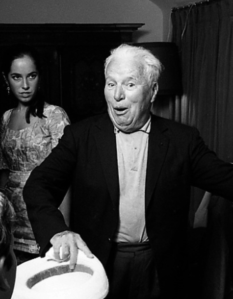 Heyman Charlie Chaplin, Italy, 1967 by Ken Heyman