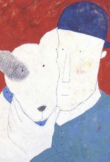 Spence Man and Dog by Annora Spence
